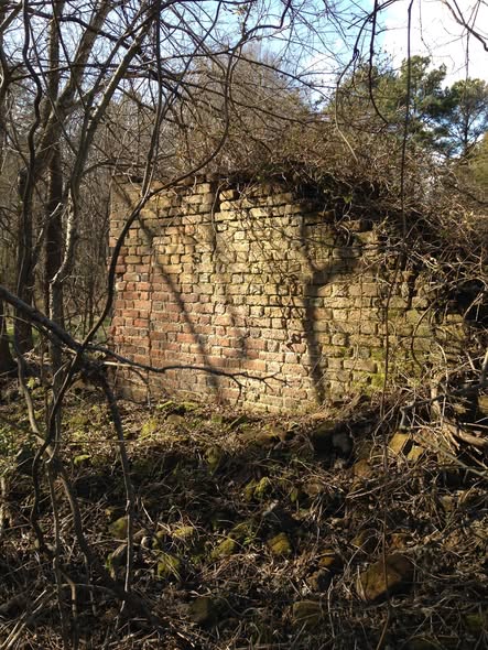 Burnt Ordinary standing wall
